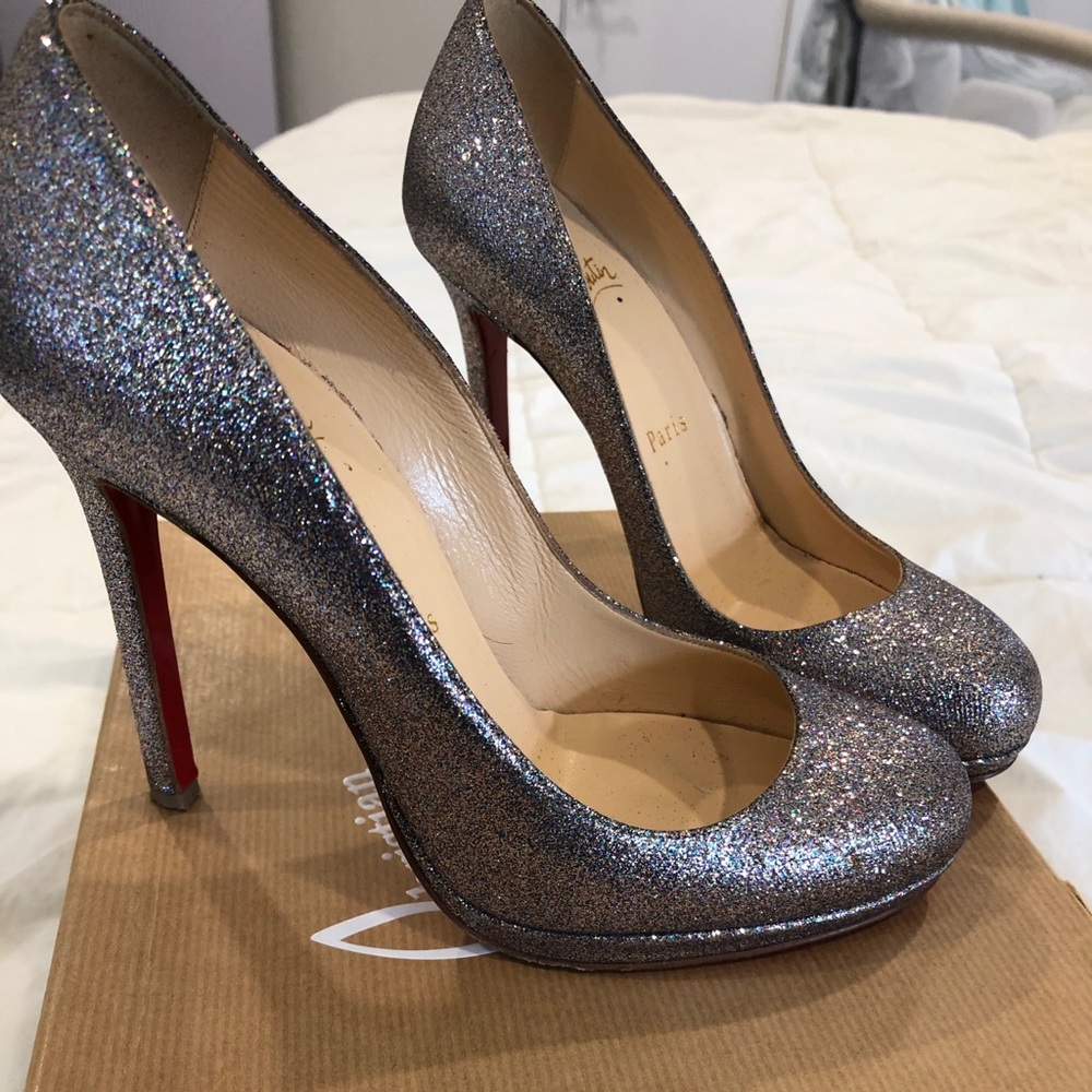 Glitter louboutins